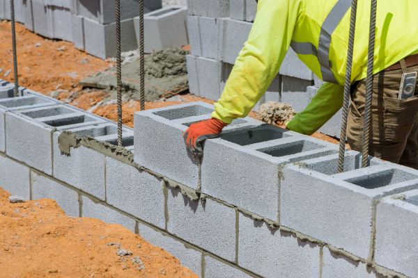 Concrete Blocks Installation in Downers Grove