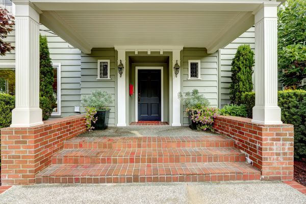 Front Porch Masonry Repair in Downers Grove