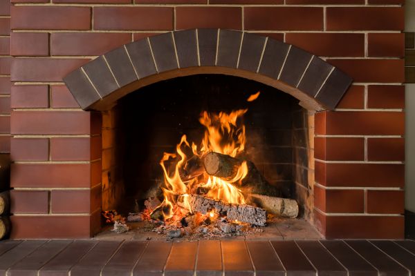 Brick Hearth Installation in Downers Grove